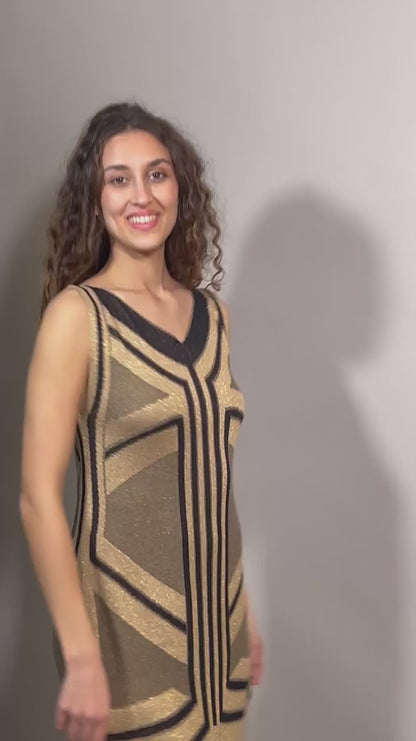 ABITO Donna AGGEL   LUNGO Oro