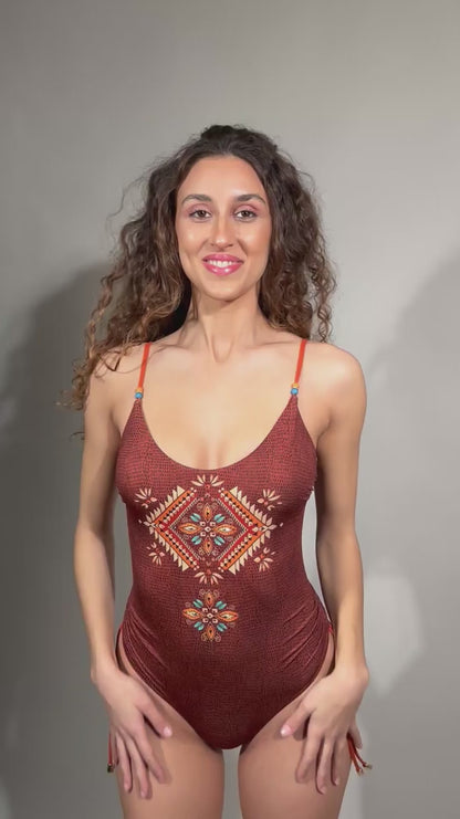 INTERO Donna GENIUS Imbottito  slip regolare Marrone